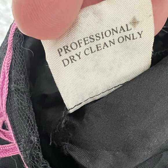 Y2K Mini Skirt Womens 10 Pink Swirl Jade Melody Tam Dark Fairy Whimsigoth - Picture 7 of 7